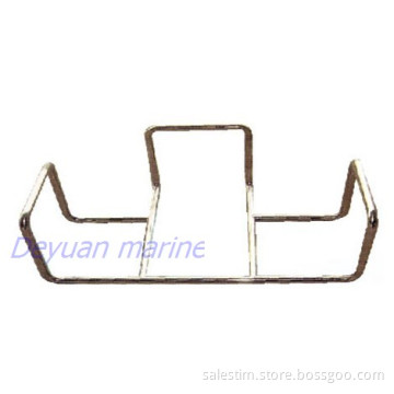 Life raft deck cradle